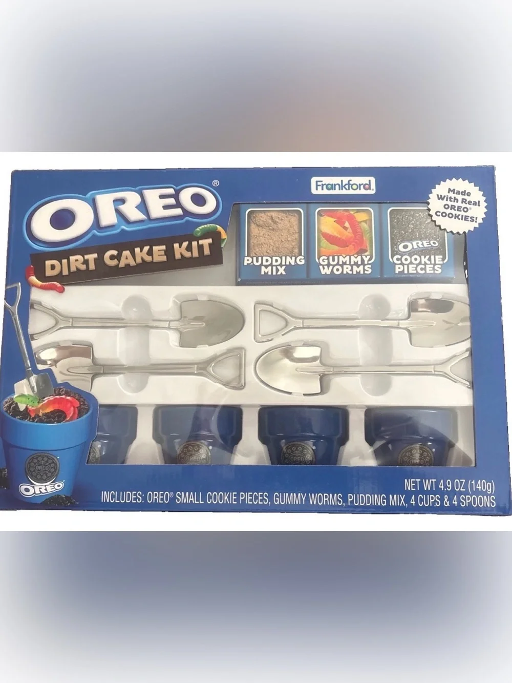 Blue Oreo Cake Kit Dessert Set